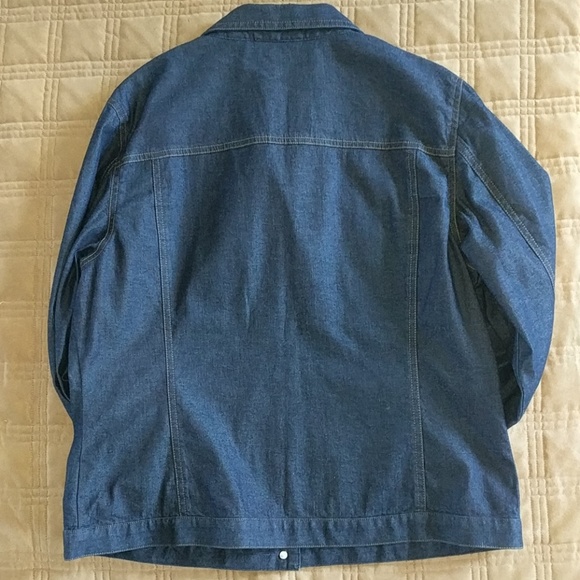 *REDUCED* Dana Buchman Denim Jacket - Picture 3 of 4